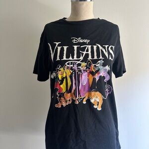 Disney Villains Black T-Shirt